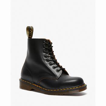 Dr Martens Férfi 1460 Vintage Made In England Lace Up Bakancs Fekete